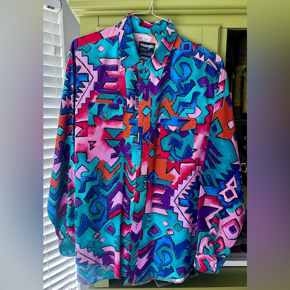 Vintage Wrangler Multicolor Shirt